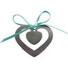 GUIZZO creart Segnalibro a forma di cuore in acciaio personalizzabile