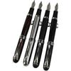 Gullor 4 pc nella Gullor 750 Fountain Pen in 4 colori (colori scuri) con la penna sacchetto originale e 5 colori delle cartucce d'inchiostro