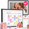 Dragon Touch Calendario digitale da 25,4 cm, touch screen, calendario elettronico e grafico delle attività per pianificatore familiare mensile/settimanale, calendario intelligente interattivo con premi