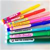 Generico Kit di 40 etichette adesive per la scuola personalizzate con nome e disegno. Sticker adesivi per pennarelli, libri, quaderni, astuccio o altri oggetti. Dimensioni 5,6 x 1,1 cm - Alta Adesività