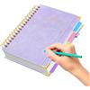 Generic Quaderno scolastico a righe, divisorio rimovibile per studenti, insegnanti con funzione scrittura, libro per scuola, copertina di carta, uso in classe, 20 x 25 cm