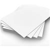 2AINTIMO CARTA CARTONCINO BIANCO PATINATO A4 (210x297mm) da 350gr per stampanti - Laser e InkJet - IDEALE PER BIGLIETTI DA VISITA, DEPLIANT, INVITI ecc... (100)