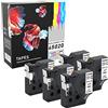 PRESTIGE CARTRIDGE 5 Nastri 45020 bianco su trasparente 12mm x 7m Etichette compatibili per DYMO LabelManager LM 100 150 160 200 210D 260 280 300 350 350D 360D 400 420P 450 500TS PC PC2 PnP LabelWriter LW 400 450 Duo