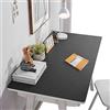 CIEEIN CIEHT PU Sottomano per Scrivania Tappetino da tavolo Tovaglia Impermeabile e facile da pulire Nero Spessore 2mm 30 * 60cm