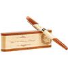 Custom Penna a sfera in legno naturale fatta,Personalizzabile,Incisione a Mano,set di penne regalo elegante,per:Laurea, Compleanno, Anniversario.