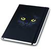 Pigna NOTEBOOK MONOCROMO BLACK CAT 80FF/160 PAG. FSC bianco