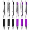 Zebra Pen Zebra Classic Z-Grip Flight Ballpoint Pens - 1.2mm - Black & Violet - Pack of 6