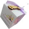 Handmade Scatolina Portaconfetti Personalizzabile per tutti gli eventi 6x6x6cm come Cresima, Comunione, Laurea, Battesimo e Nascita. Include i confetti