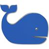 Elisaspuzzles Spilla balena gioiello in legno
