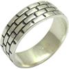 Empress Jewelry Anello in Argento 925 Mattoni R000059 Empress