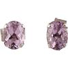 Handmade Tiny Amethyst Stud Earrings Handmade 925 Sterling Silver Prong Setting Designer Earring Jewelry