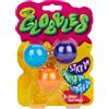 CRAYOLA LISTINO Crayola Globble Palline Antistress Adesive 3 Pezzi Colori Assortiti