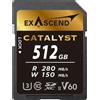 Exascend Scheda di memoria ExAscend Catalyst UHS-II V60 da 512 GB