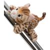 Nici Gatto magnetico Bengal 12 cm marrone/beige, magneto in peluche