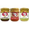 CUCINA TOSCANA - Tris Patè Vegetali Patè di Olive Nere | Crema di Pomodori Secchi | Patè di Carciofi 3x180g