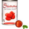 SAMMY - I Datterini Pelati, Pomodorino Datterino Pelato in Succo di Pomodoro, 100% Filiera Italiana, Gusto Dolce e Intenso, 12 Pezzi in Latta da 400gr