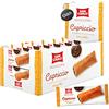 CAIYA San Carlo Pasticceria Capriccio di Sfoglia Farcita con Crema alla Nocciola, Showbox 24x25g con Portachiavi CAIYA®