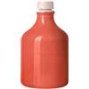 Olio Maximus Delio Olio Extravergine di Oliva dalle migliori cultivar dell'Umbria - Orcio in ceramica di Deruta colorato (Rosso Aragosta, 250, millilitro)