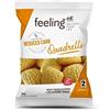 Feeling Ok Quadrelli Stage2 Vaniglia e Limone. Formato da 50gr.