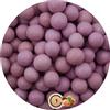 EinsSein 0,35kg Palline di cioccolato con nocciole e cioccolato fondente e bianco lilla lucido | confetti mandorla matrimonio laurea cioccolato nascita bimbo colorati bambina | confettata kit