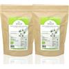 Grezzo Raw Chocolate Zucchero Biologico Integrale di COCCO non raffinato, a basso indice glicemico e a basso impatto ambientale (500g x2)