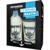 Knut Hansen Dry Gin 42% Vol. 0,5l in Giftbox with Keramiktasse