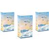 SOSALT DAL MARE DI TRAPANI Sicilia Bedda - SALE MARINO DI TRAPANI - SOSALT - SALE INTEGRALE e SALE IODATO - 3 Confezioni da 1 Kg ciascuno (Mothia Integrale Grosso)