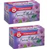 Generico Pompadour 1913 | Infuso ai Fiori di Malva Idratante e Lenitiva con Liquirizia Senza Glutine - 2 x 20 Bustine di Tè (60 Gr)
