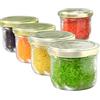 Black Almas Uova di pesce volante - Tobiko 4 colori - 320g (4 x 80g)