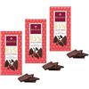 Domori® | Cioccolato Fondente 85% Cacao Criollo | Tavoletta Cioccolato Fondente 85% Gusto Rotondo - 3 x 75 Gr
