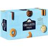 Ore Liete Perugia 1907, Scatola con Biscotti Assortiti Frolla, Latte e Cioccolato Pasticceria Finissima 300g