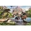 Tortaprint Cialda per torta DINOSAURI T-REX decorazione in ostia personalizzata rettangolare IMG 1