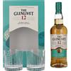 The Glenlivet 12 Years Old Single Malt Scotch Whisky 40% Vol 0.7 l in Confezione Regalo con 2 Glasses