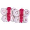 Idea Bulgari Marshmallow Farfalla Rosa per Decorazione Dolci Caramelle Morbide 900 g