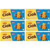 Generico Orsociok - Confezione Scorta da 8 x 150g: Biscotti Croccanti Ricoperti di Cioccolato al Latte, Perfetti per la Colazione o la Pausa Dolce per Oro Ciok
