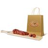 Moretti® Salsiccia Stagionata Dolce Rossa | 1 Confezione Sottovuoto da 200g Circa| Con Peperoncino Calabrese| Prodotto In Calabria