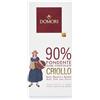 Domori 90% Fondente Dark Chocolate Criollo Gr 50