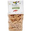 Sicilia Bedda - Busiate Trapanesi Artigianali di Grano Duro Siciliano Trafilate in Bronzo - Prodotte a Trapani come da Tradizione Gastronomica - Confezione da 500 Grammi (Busiata al Peperoncino)