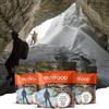 OUTFOOD - The Shelter Pack | Kit 3 Pasti Pronti Outdoor - Porridge al Cocco, Pasta al Pesto, Pasticcio di Patate con bacon | Naturale, Gourmet, Bilanciato - Per Campeggio, Viaggio, Trekking, Avventura