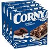 Generico 4X Corny Cookies e Cream Barretta di Muesli con Pezzetti di Biscotto al Cacao e Panna 138g