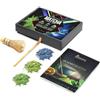 Samsara Matcha Kit - Te in Polvere, Libro Illustrativo e 15 Ricette - Blu, Cerimoniale e Imperiale - 3 Tipologie 10g Cad - Rituale Giapponese Con Chasen e Chasaku