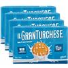 Generico 4X Il Granturchese Classico, Biscotti Frollini Classici in Confezioni Salvafreschezza per Colussi 400g