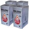 Generico SET 96 BOLERO DA 3 GRAMMI Red Sangria Preparato istantaneo polvere solubile in bustine Sticks per Bevande con Stevia e Vitamina C e Senza Zucchero ideale per fitness e diete