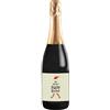 Bottle-Up Bottiglia di Prosecco Personalizzato DOC Spumante Extra Dry - Idea regalo esclusiva e originale per Natale (0,75L, Santa ohohoh)