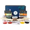 Boba Bar Wild Vibes - Kit tè con bolle di frutta | 8 gusti di tè alla frutta, 8 - Boba & Jelly, tè con bolle di perle di tapioca (per 8 persone) | Bustine di tè verde e Assam, 8 - Cannucce Boba | Boba Bar
