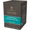 Taylors® | Afternoon Darjeeling Tè Nero Pomeriggio | Tè Nero Delicato e Rinfrescante - 20 Filtri di Tè Incartati Singolarmente (50 Gr)