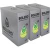 Generico SET 72 BOLERO DA 8 grammi Iced Green Tea Mint Lime Preparato istantaneo polvere solubile in bustine Sticks per Bevande con Stevia e Vitamina C e Senza Zucchero ideale per fitness e diete