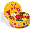 American Uncle Wunnie Bucket by American Uncle - Latta di caramelle gommose miste da 2 kg, caramelle compleanno bambini, ideali per feste, regalo originale compleanno