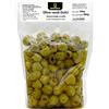 Frantoio Quattrociocchi Olive Verdi Dolci Denocciolate Condite in Olio Extra Vergine di Oliva 500 gr