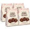 CAIYA 4X Tre Marie Ancora Uno Biscotti di Frolla al Cacao con Gocce di Cioccolato 315g